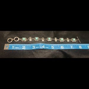 Turquoise fashion jewelry bracelet